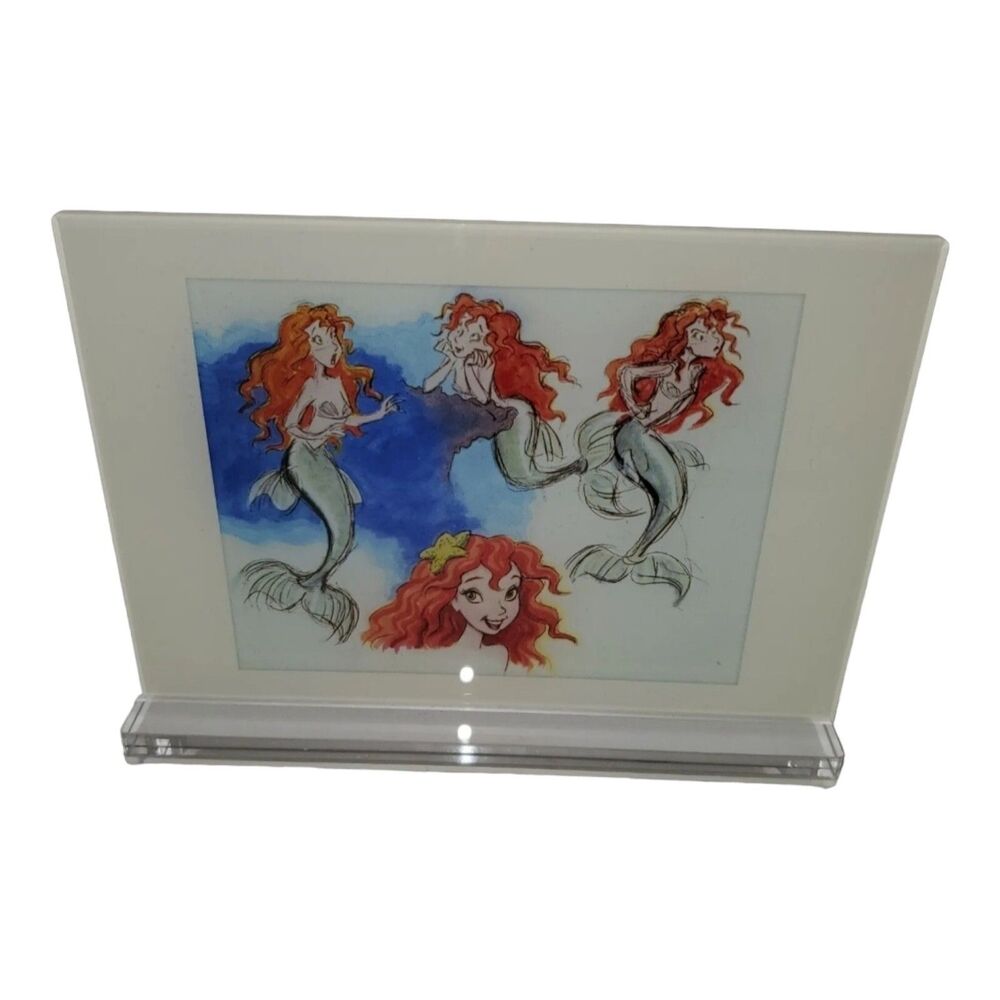 Disney Drop The Little Mermaid Curated Image Fun Facts on Acrylic